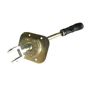 Кулиса (опора с рычагом перек. передач в сб.) КПП-ZF (РОСТАР)