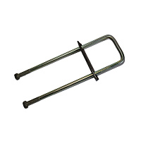 Стремянка платформы в сборе (№3 короткая) L-370х95 d-14х1,5 (А-079-14-003) (гальваника)