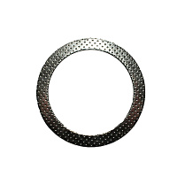 Прокладка трубы приемной ЕВРО (круглая металлорукава) перфорация