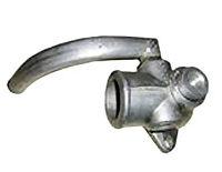 яяМАЗ Патрубок водяного насоса МАЗ (алюминий)