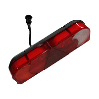 Фонарь прицепа левый (Сакура г. Уфа) разъем СЦАЗ (универсальный)  с БГО