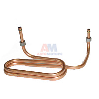 Трубка одноцилинд.компр. медная (охладитель)