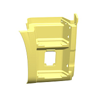 яяЩиток подножки 5490 (Технотрон) (2-х ступ.) лимонный правый  RAL 1021