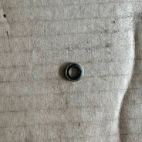 Шайба  D- 6 (железная  с рез. уплотнением)