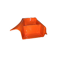 Щиток подножки 63501 (рейсталинг) (2-х ступ.) левый