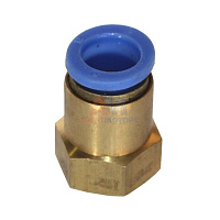 Фитинг прямой 12 мм х М10 резьба внутренняя