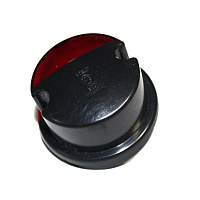 Фонарь габаритный задний (контурный черно-красный) (ОСВАР)