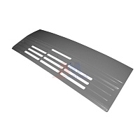 Панель облицовочная передняя ЕВРО цельная (БИФОРМ) (дымка)