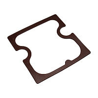 яяПрокладка клапанной крышки ЕВРО силикон белая