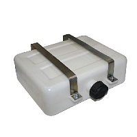 Бачок топливный на ПЖД  в сборе 8л (370х310х140) (с кронштейном)