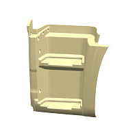 Щиток подножки 5490 (Технотрон) (2-х ступ.) грунт левый