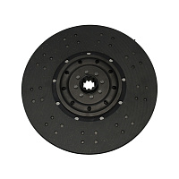 МАЗ Диск сцепления ведомый универсальный (закрытые пружины)  г. Тюмень