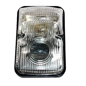 Фонарь габаритный (белый) (г. Владимир) ОГ-26 передний (треуг)