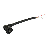 Колодка соединительная СЦБ-4 (байонет) с проводом угловая