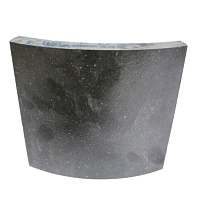 яяМАЗ Накладка тормозная МАЗ 5336 (ВАТИ) сверленная