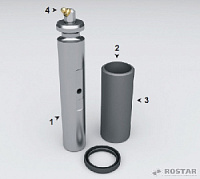 Рем. комплект ушка рессоры (РОСТАР)