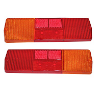 Рассеиватель заднего фонаря ЕВРО (г.Владимир) 2 болта комплект (ан. 9802.3716)