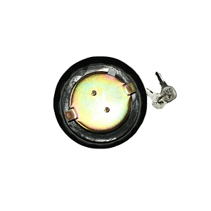 Крышка бака полуоборотная хром с ключами с защитой