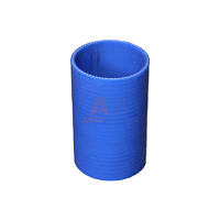 Патрубок радиатора верхний короткий (силикон)