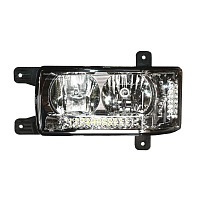 Фара ЕВРО-3 в сборе (Формула света) левая с ДХО