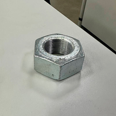 Гайка петли дышла прицепа усил. (042 S-75 мм, Н-36мм,под ключ 75) резьба 44*2  старого образца