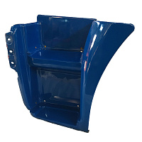 Щиток подножки 6520 (РИАТ) синий левый RAL5010