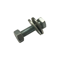 Болт М10х35х1,5 (строительный) в сборе 2 шайбы+ гайка