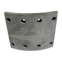 яяМАЗ Накладка тормозная МАЗ 5336 (ВАТИ) сверленная