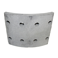 Накладка тормозная (Мадара) (переднего моста) (УралАТИ) (свер.раст.) (UM102-II)