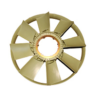 яяКрыльчатка радиатора с обечайкой 750 (MAXPOWER) 5490, AKSOR A0032053606/8MV376733261/Winkler