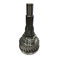 Вал 027 с зубчатой муфтой 154