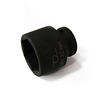 яяГоловка ударная 6-ти гранная 1/2"DR 32мм L-44мм CrV БМ