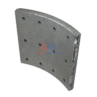 яяНакладка тормозная 6520 (ТИИР) (12 отв.расточенная)