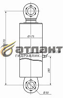 Гидроцилиндр подъема кузова 6520 20тн 4шт (АТЛАНТ Гидравлик)