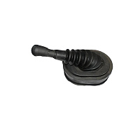 Кулиса (опора с рычагом перек. передач в сб.) КПП-ZF (2-е трубки)