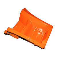 Щиток подножки 63501 (рейсталинг) (2-х ступ.) правый