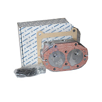 яяГоловка цилиндра компрессора 2-цил. в сб.(Паневежио-Аурида ) усиленная (шпильки,прокладка,уголки)