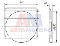 Бачок расширительный 4308, 43085 (Технотрон) дв.СUMMINS