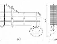 Воздухозаборник 65115 (Технотрон)