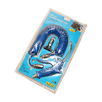 Шланг обдувочный с быстросъемом (d-6) (черный) с фитингом