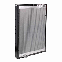 Радиатор основной 43118,4326 ЕВРО-5 2-х рядный алюминиевый (LUZAR) (LRc 0766)