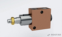 Клапан ограничения опрокид.под.кузова пневматический  6520 (РОСТАР) (аналог -10)
