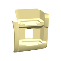 Щиток подножки 65656 (Технотрон)  грунт правый