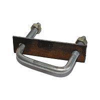 Стремянка ушка рессоры в сборе (А-077-16-002) (гальваника)