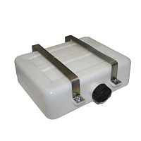 Бачок топливный на ПЖД  в сборе 8л (370х310х140) (с кронштейном)