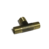 Тройник бака (одна сторона конус) 10х10х10