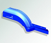 Панель переднего крыла  63501 (Технотрон) рестайлинг Синяя правая