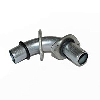 Трубка слива масла  в сборе с фланцами