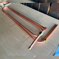 Трубка одноцилинд.компр. (охладитель) 65115