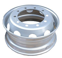 Диск колеса ЕВРО 8,25х22,5 (375) (ЕТ169) (бескамерный под шпильку) 16мм